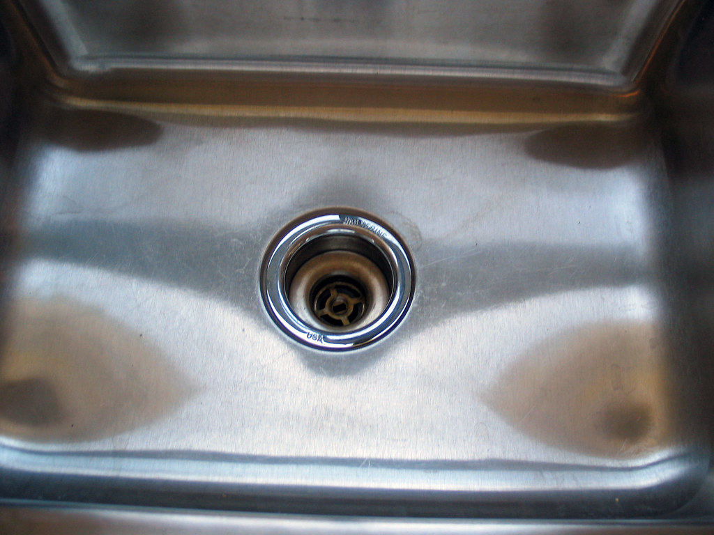 Sample photo: Stainless-steel sink detail